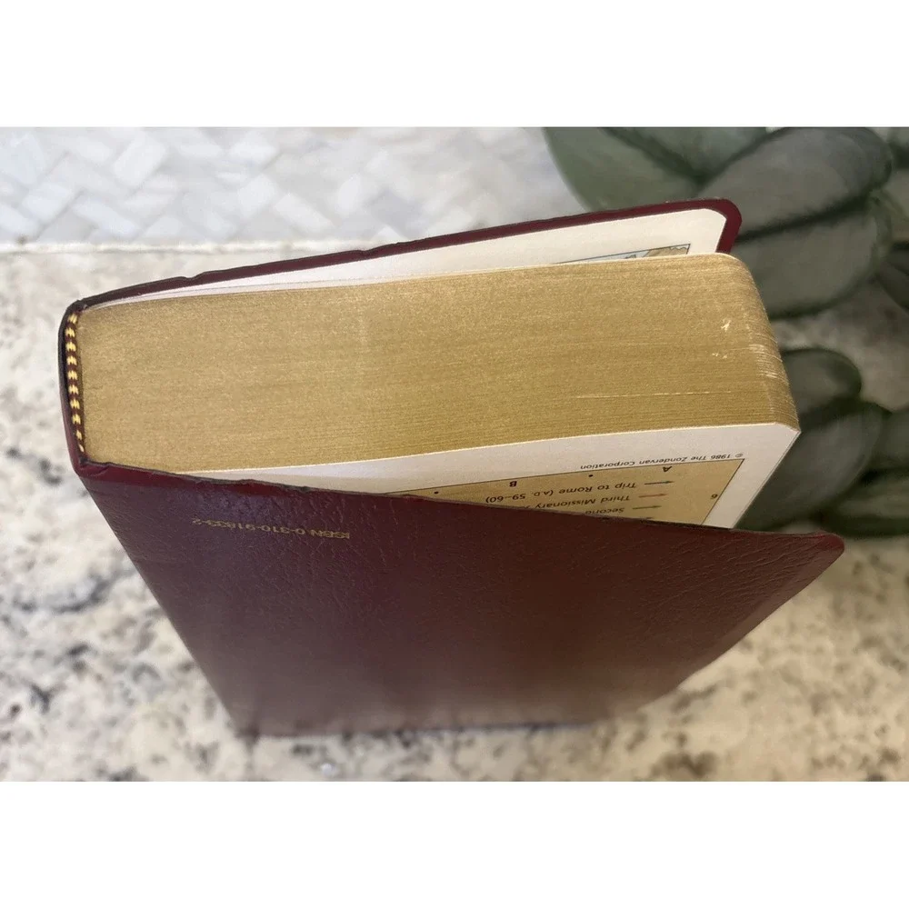 Zondervan Red Holy Bible With Helps‎ New International Version ZonderKidz